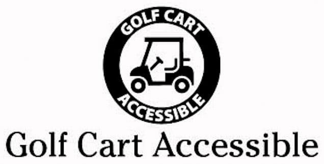 Golf Cart Accessible Symbol
